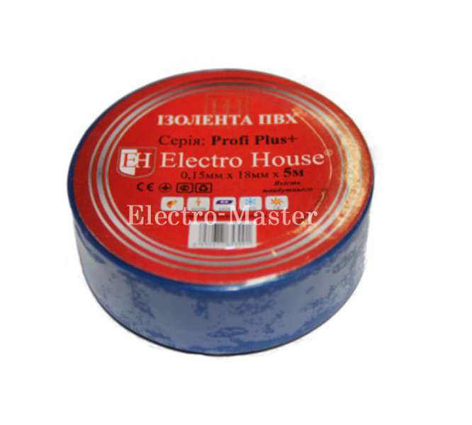 Izolenta Sinyaya 17m Electro House 015mm H 18mm H 17m Izolenta Sinyaya 17m Electro House 015mm H 18mm H 17m