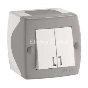 Vyklyuchatel Dvuhklavishnyi Octans Seryi Cvet Mono Electric 300x300 vyklyuchatel-dvuhklavishnyi-octans-seryi-cvet-mono-electric
