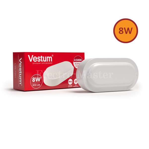 Svetilnik Zhkh Led 8w Oval 4500k 220v Svetilnik Zhkh Led 8w Oval 4500k 220v