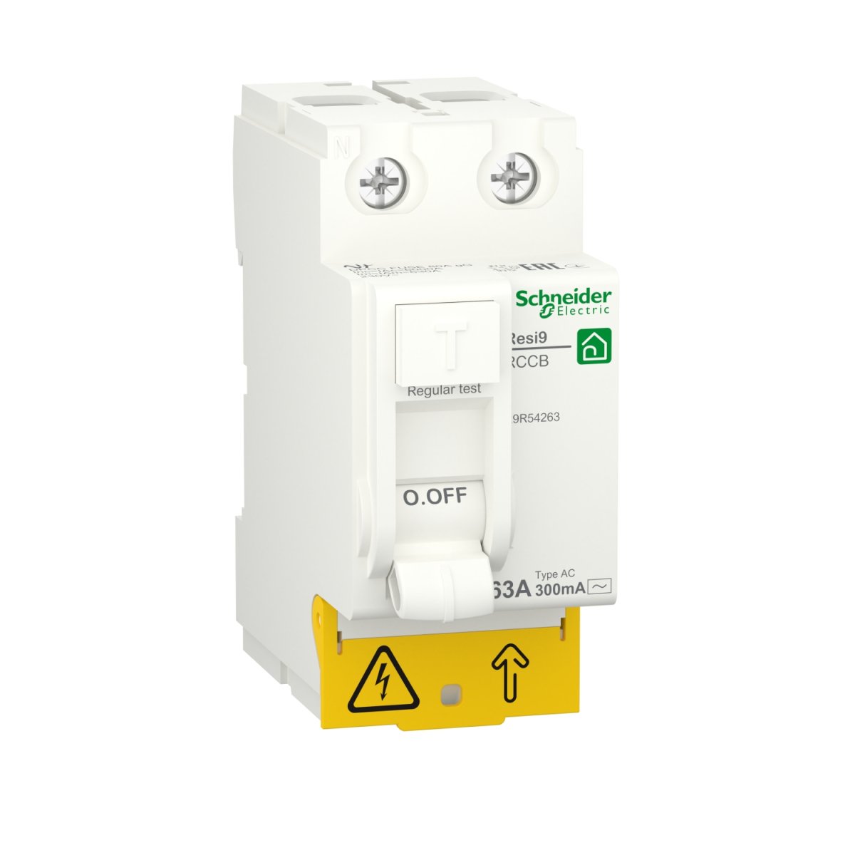 Viklyuchatel Differentsialnogo Toka Schneider Electric Resi9 2p 63a 0 3 Ac R9r54263 B8613